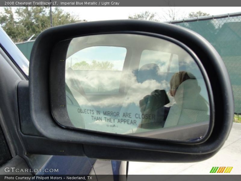 Imperial Blue Metallic / Light Gray 2008 Chevrolet TrailBlazer LT