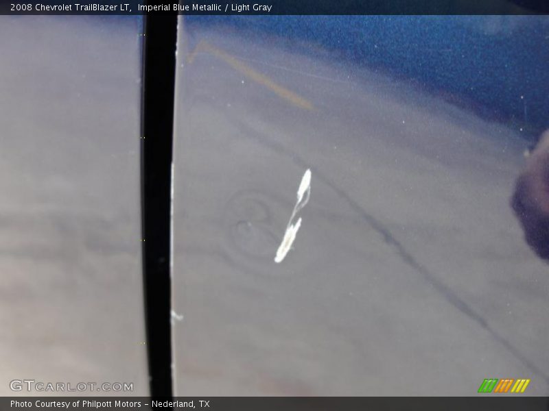 Imperial Blue Metallic / Light Gray 2008 Chevrolet TrailBlazer LT