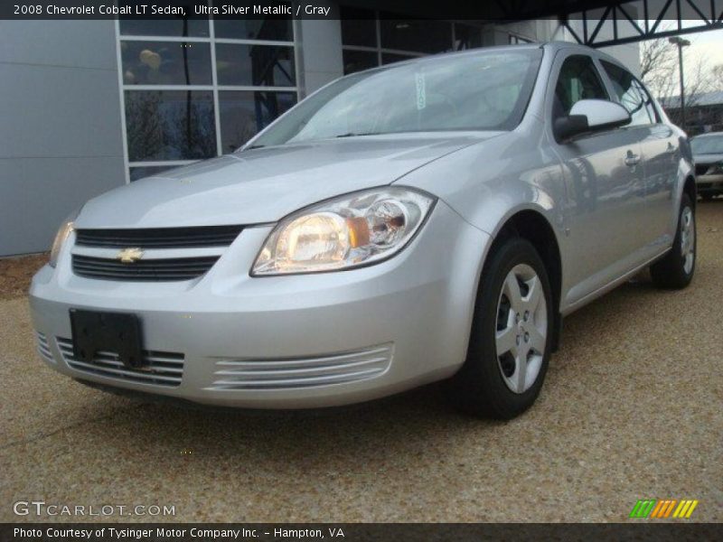 Ultra Silver Metallic / Gray 2008 Chevrolet Cobalt LT Sedan