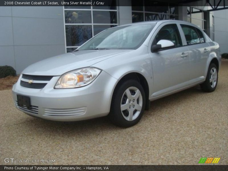Ultra Silver Metallic / Gray 2008 Chevrolet Cobalt LT Sedan
