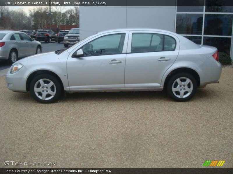 Ultra Silver Metallic / Gray 2008 Chevrolet Cobalt LT Sedan