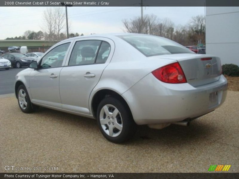 Ultra Silver Metallic / Gray 2008 Chevrolet Cobalt LT Sedan