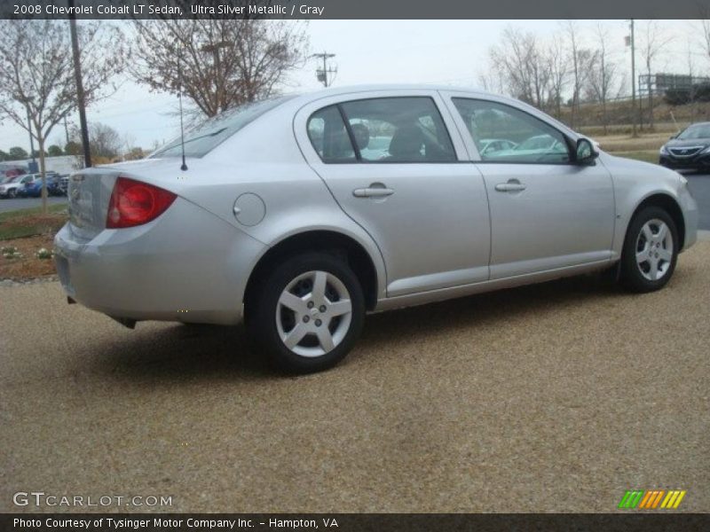 Ultra Silver Metallic / Gray 2008 Chevrolet Cobalt LT Sedan