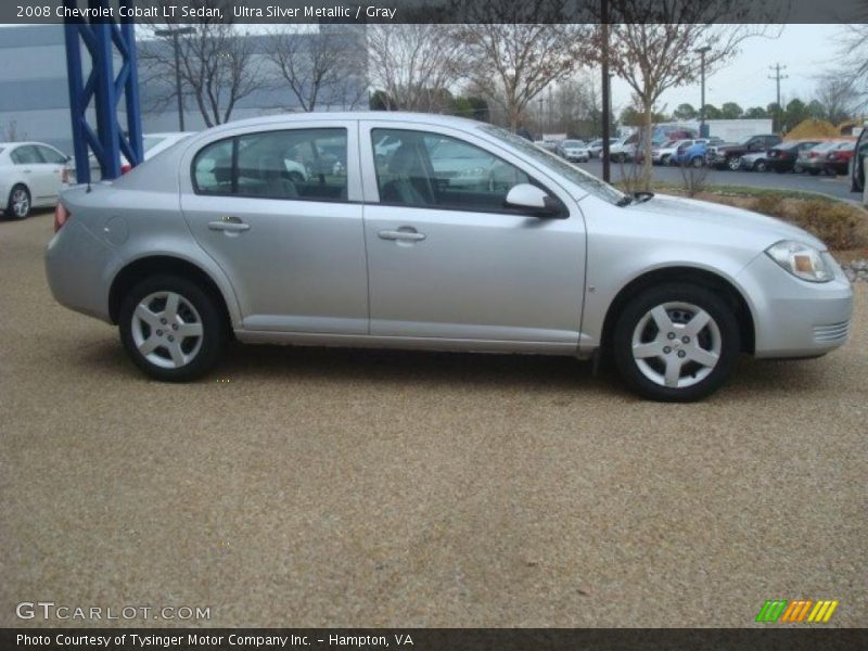 Ultra Silver Metallic / Gray 2008 Chevrolet Cobalt LT Sedan