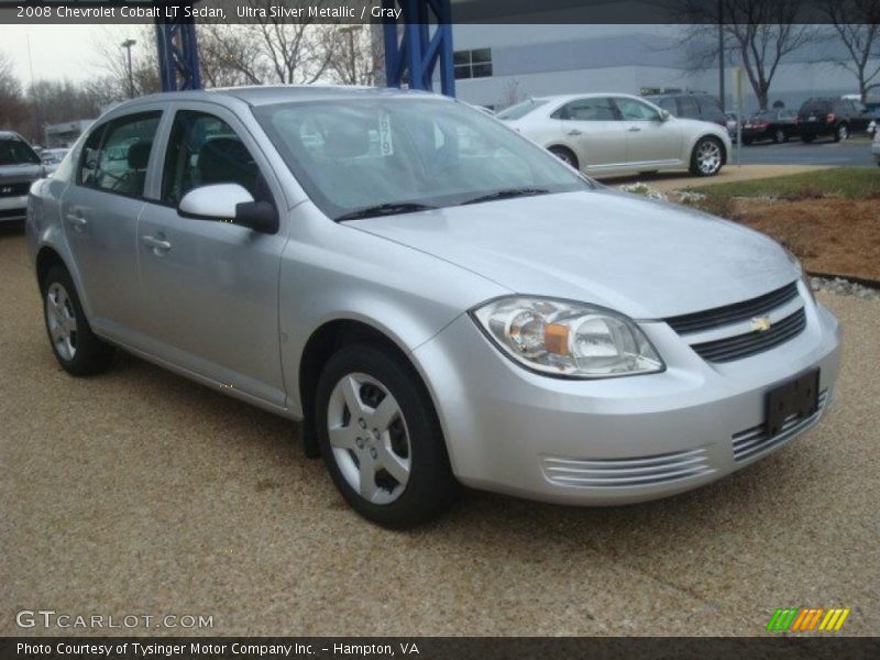 Ultra Silver Metallic / Gray 2008 Chevrolet Cobalt LT Sedan