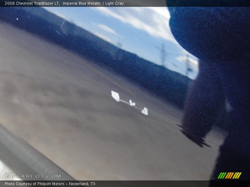 Imperial Blue Metallic / Light Gray 2008 Chevrolet TrailBlazer LT