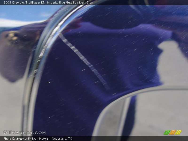 Imperial Blue Metallic / Light Gray 2008 Chevrolet TrailBlazer LT