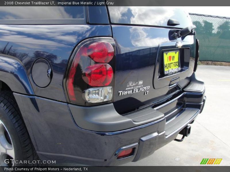 Imperial Blue Metallic / Light Gray 2008 Chevrolet TrailBlazer LT