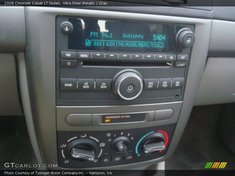 Ultra Silver Metallic / Gray 2008 Chevrolet Cobalt LT Sedan
