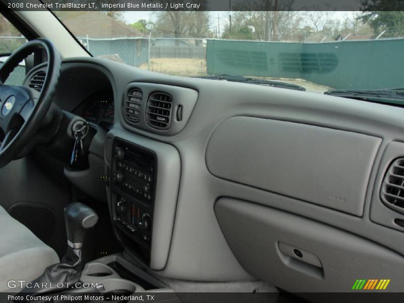 Imperial Blue Metallic / Light Gray 2008 Chevrolet TrailBlazer LT