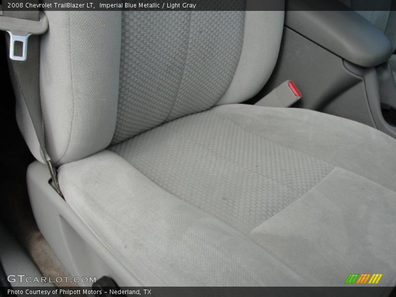 Imperial Blue Metallic / Light Gray 2008 Chevrolet TrailBlazer LT