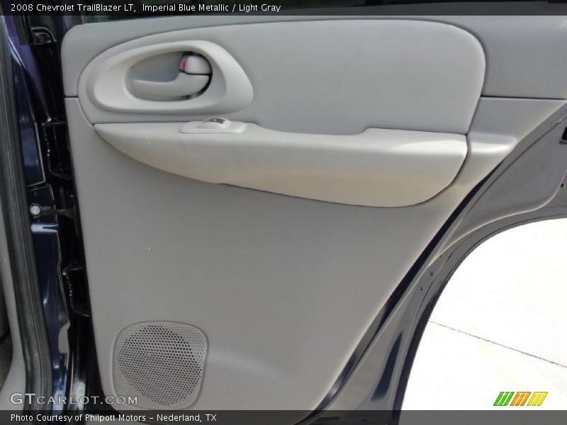 Imperial Blue Metallic / Light Gray 2008 Chevrolet TrailBlazer LT