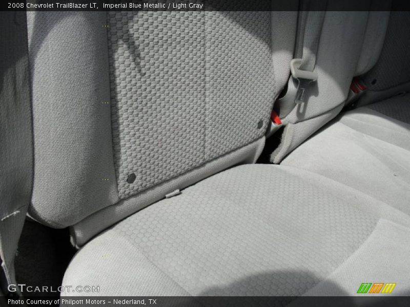 Imperial Blue Metallic / Light Gray 2008 Chevrolet TrailBlazer LT