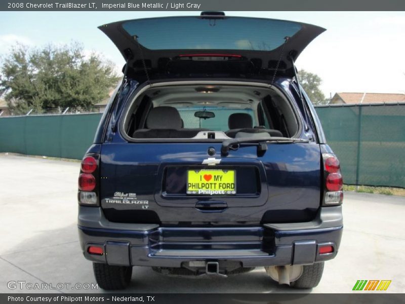 Imperial Blue Metallic / Light Gray 2008 Chevrolet TrailBlazer LT
