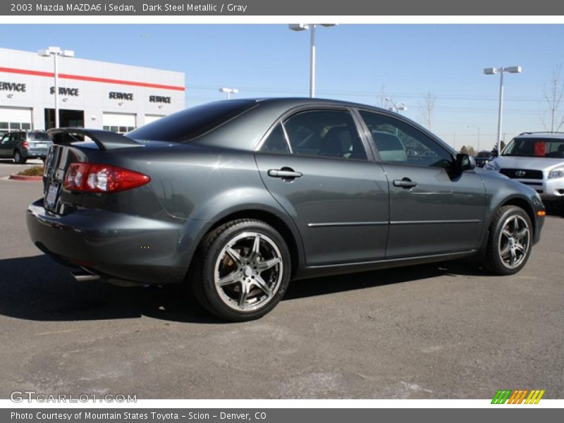 Dark Steel Metallic / Gray 2003 Mazda MAZDA6 i Sedan