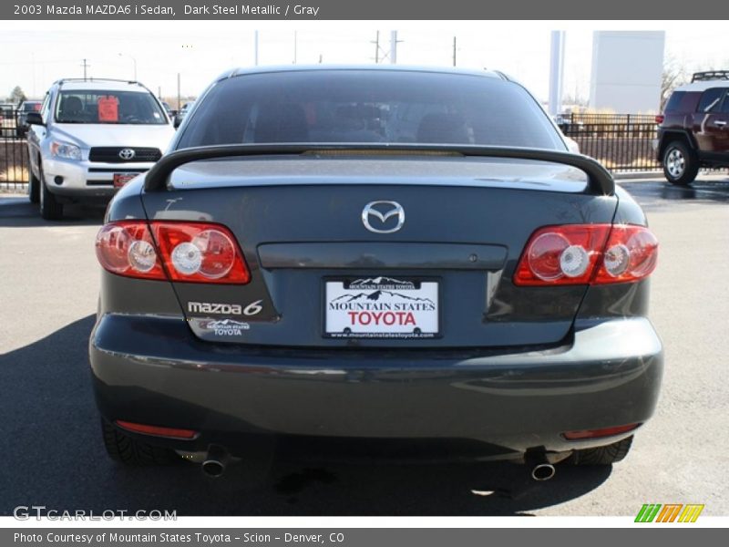 Dark Steel Metallic / Gray 2003 Mazda MAZDA6 i Sedan