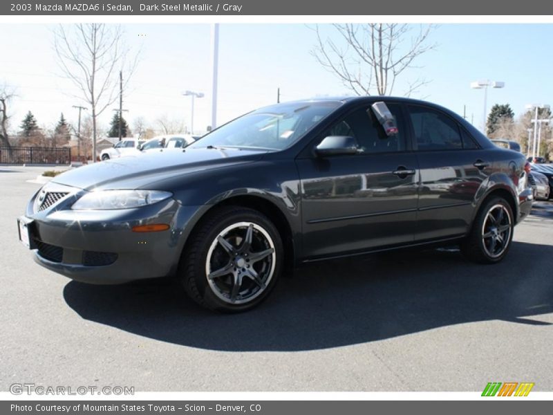 Dark Steel Metallic / Gray 2003 Mazda MAZDA6 i Sedan