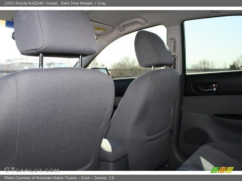 Dark Steel Metallic / Gray 2003 Mazda MAZDA6 i Sedan