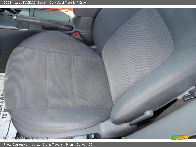 Dark Steel Metallic / Gray 2003 Mazda MAZDA6 i Sedan