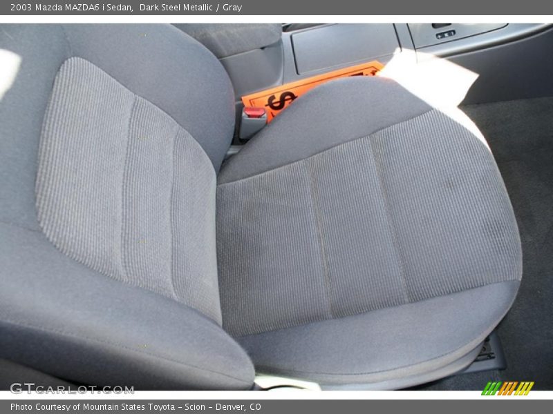 Dark Steel Metallic / Gray 2003 Mazda MAZDA6 i Sedan
