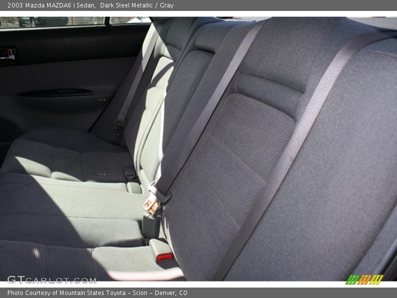 Dark Steel Metallic / Gray 2003 Mazda MAZDA6 i Sedan