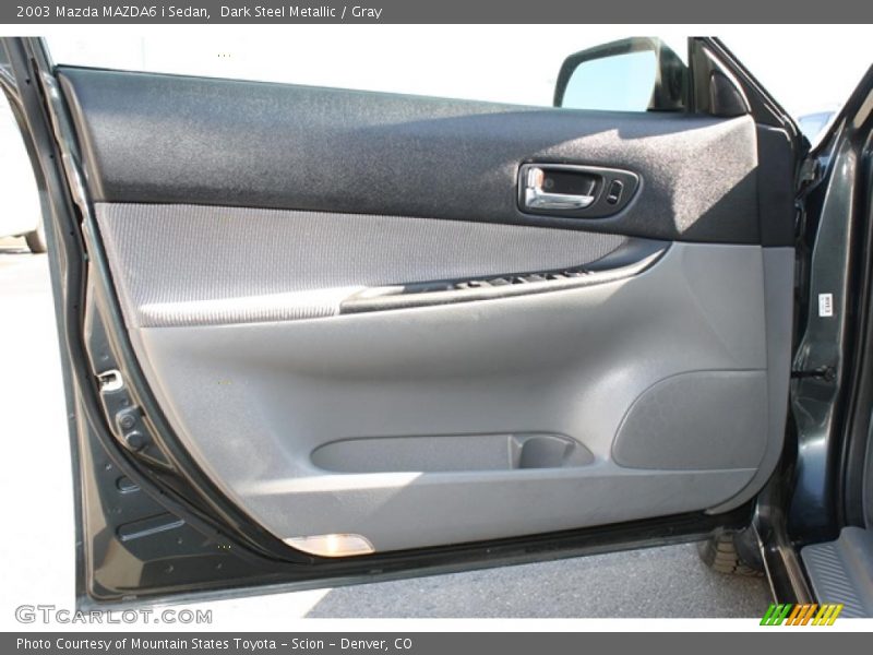 Dark Steel Metallic / Gray 2003 Mazda MAZDA6 i Sedan