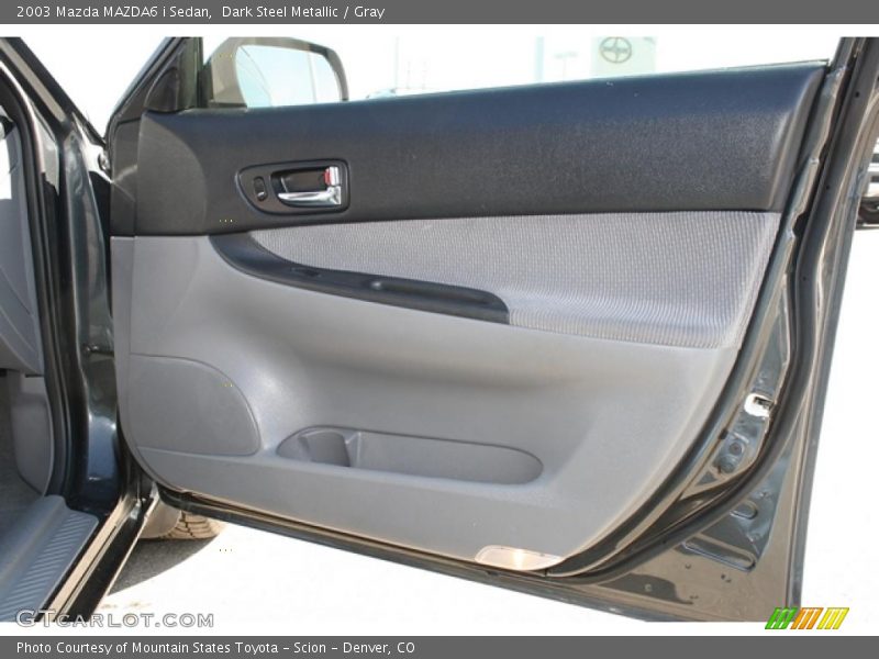 Dark Steel Metallic / Gray 2003 Mazda MAZDA6 i Sedan