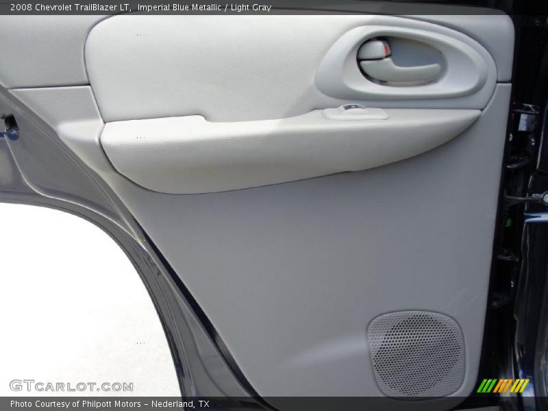 Imperial Blue Metallic / Light Gray 2008 Chevrolet TrailBlazer LT