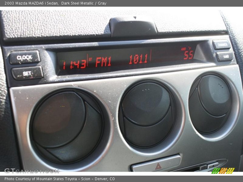Dark Steel Metallic / Gray 2003 Mazda MAZDA6 i Sedan