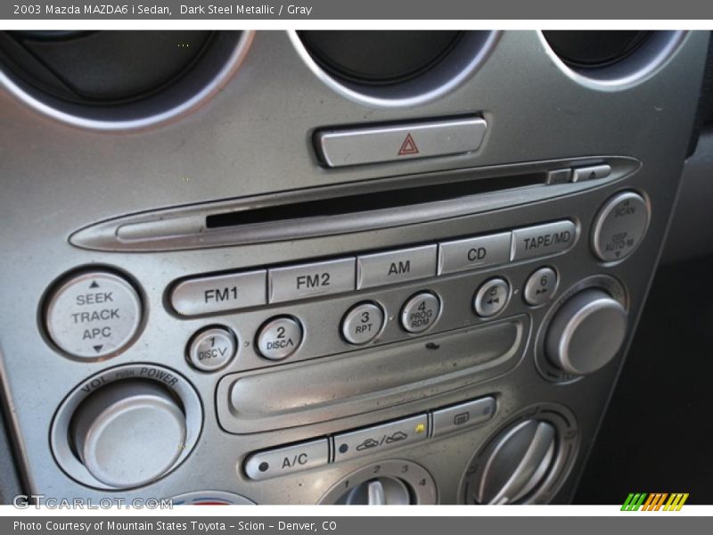 Dark Steel Metallic / Gray 2003 Mazda MAZDA6 i Sedan