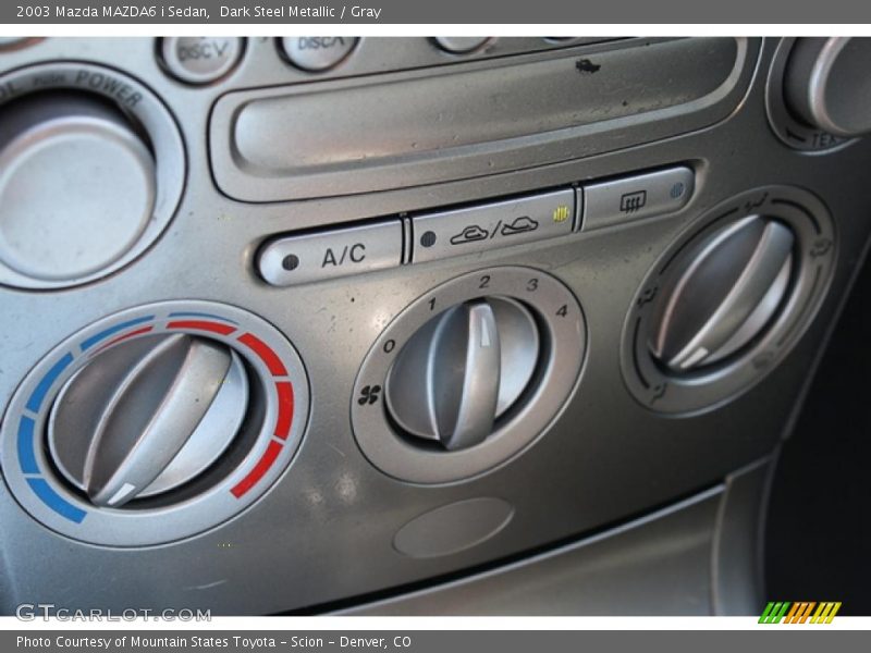 Dark Steel Metallic / Gray 2003 Mazda MAZDA6 i Sedan