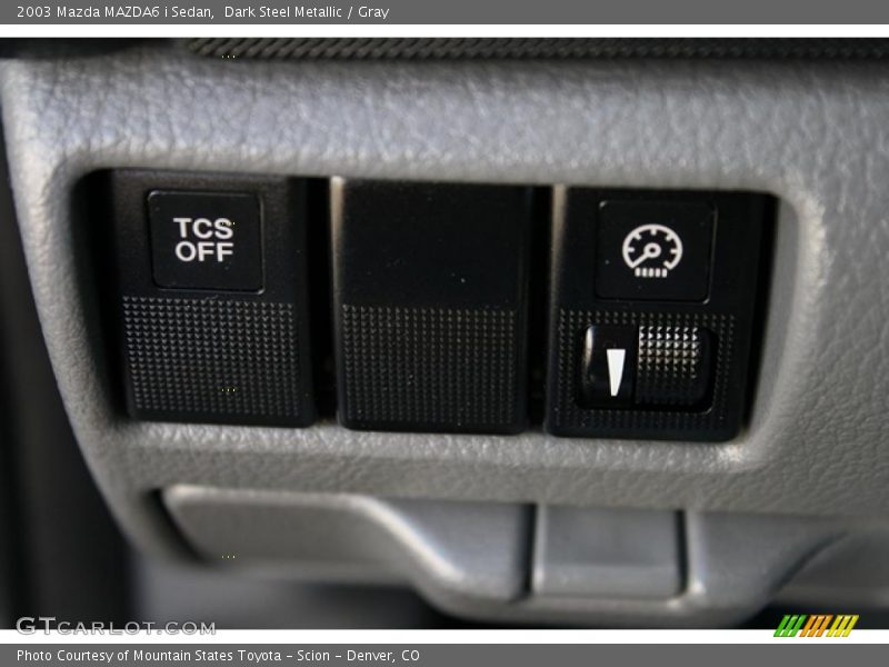 Dark Steel Metallic / Gray 2003 Mazda MAZDA6 i Sedan