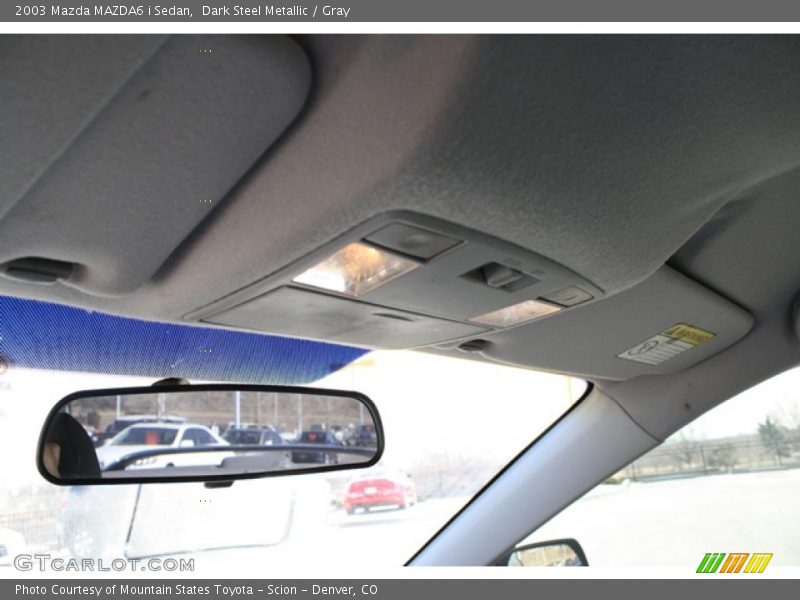 Dark Steel Metallic / Gray 2003 Mazda MAZDA6 i Sedan