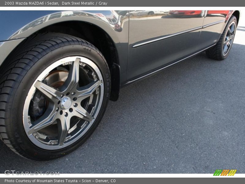 Dark Steel Metallic / Gray 2003 Mazda MAZDA6 i Sedan