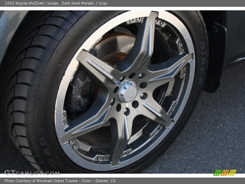 Dark Steel Metallic / Gray 2003 Mazda MAZDA6 i Sedan