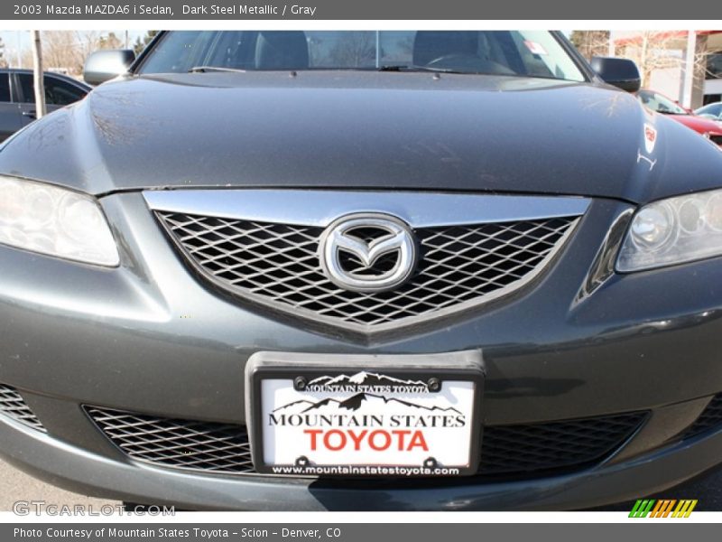 Dark Steel Metallic / Gray 2003 Mazda MAZDA6 i Sedan
