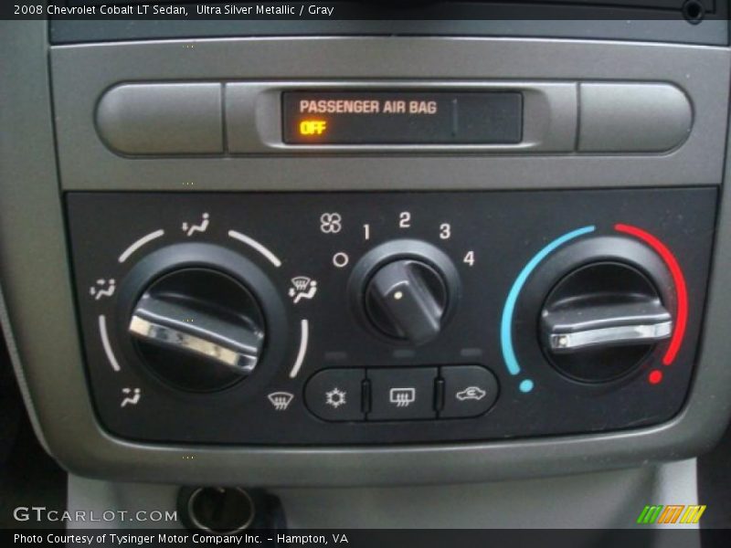 Ultra Silver Metallic / Gray 2008 Chevrolet Cobalt LT Sedan