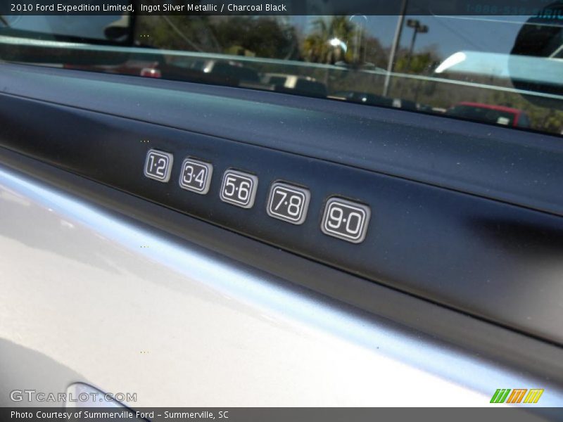 Ingot Silver Metallic / Charcoal Black 2010 Ford Expedition Limited
