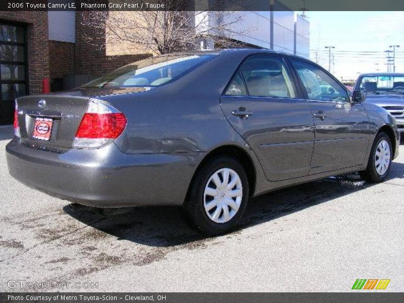 Phantom Gray Pearl / Taupe 2006 Toyota Camry LE