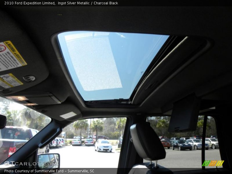 Ingot Silver Metallic / Charcoal Black 2010 Ford Expedition Limited