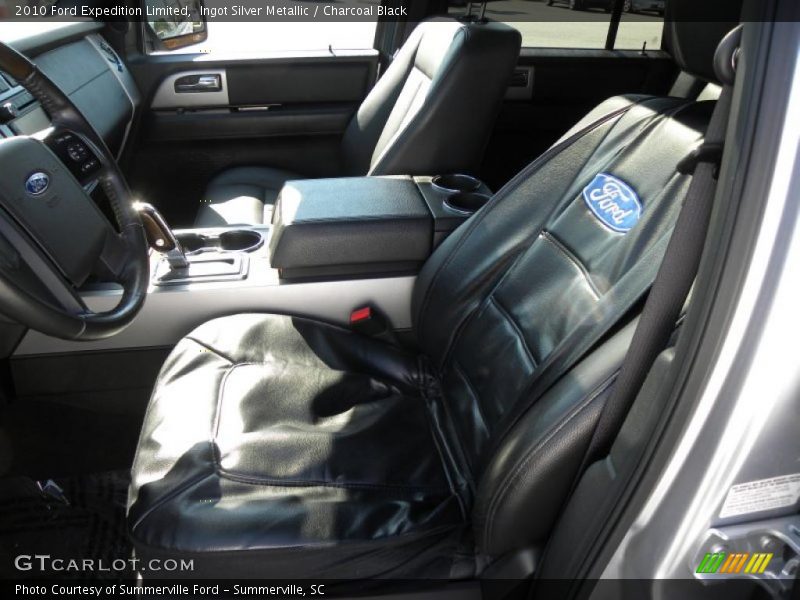 Ingot Silver Metallic / Charcoal Black 2010 Ford Expedition Limited