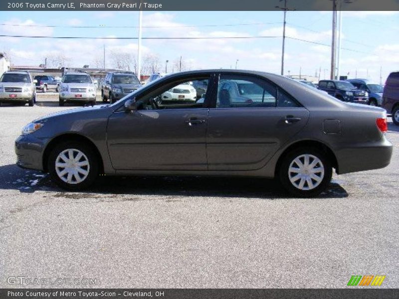 Phantom Gray Pearl / Taupe 2006 Toyota Camry LE
