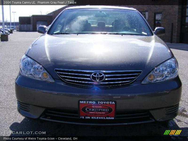 Phantom Gray Pearl / Taupe 2006 Toyota Camry LE