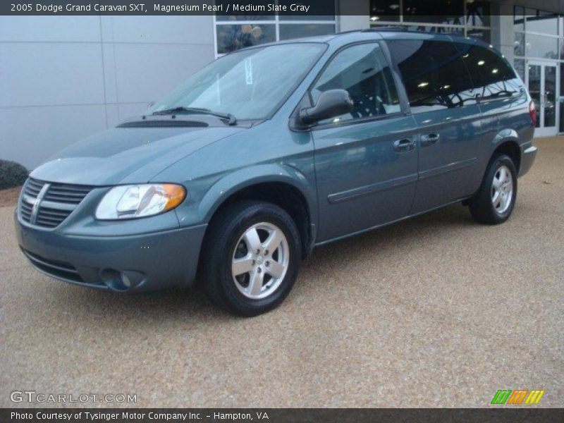 Magnesium Pearl / Medium Slate Gray 2005 Dodge Grand Caravan SXT