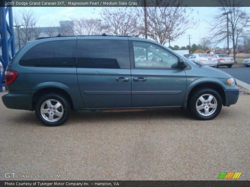 Magnesium Pearl / Medium Slate Gray 2005 Dodge Grand Caravan SXT