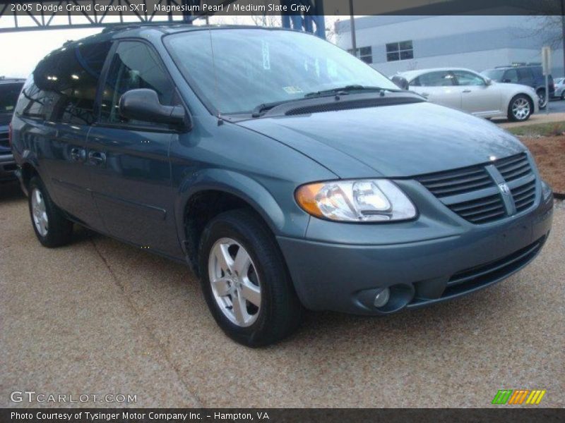 Magnesium Pearl / Medium Slate Gray 2005 Dodge Grand Caravan SXT