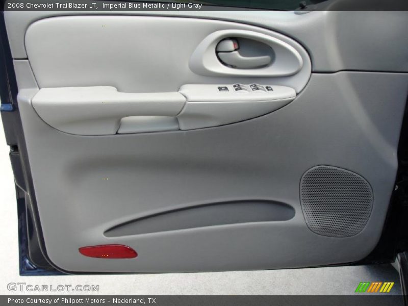Imperial Blue Metallic / Light Gray 2008 Chevrolet TrailBlazer LT