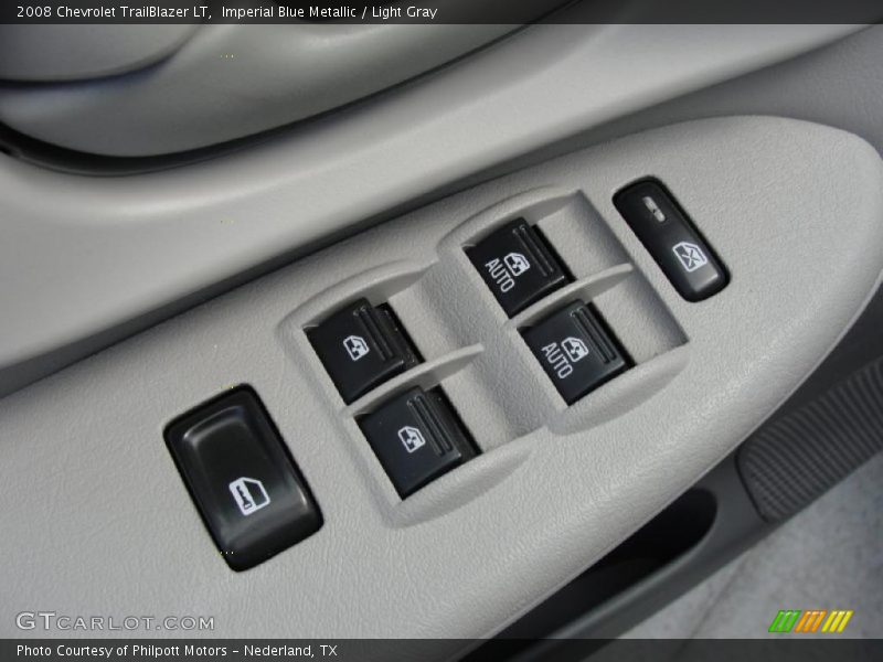 Imperial Blue Metallic / Light Gray 2008 Chevrolet TrailBlazer LT