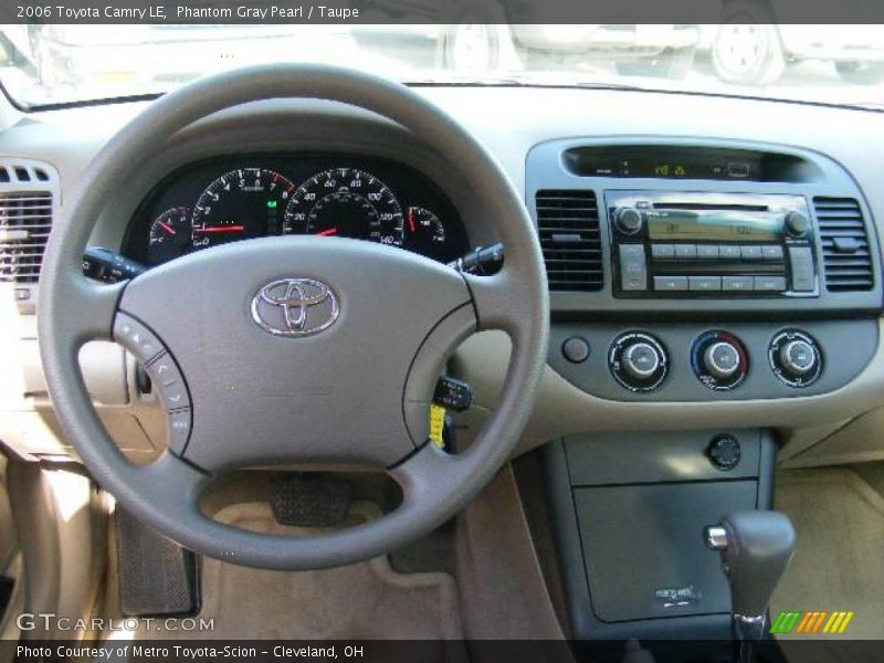 Phantom Gray Pearl / Taupe 2006 Toyota Camry LE