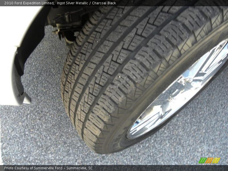 Ingot Silver Metallic / Charcoal Black 2010 Ford Expedition Limited